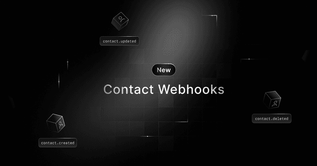 Contact Webhooks